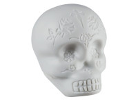 LP Shaker LP006 Skull Shaker Branco Glow In The Dark LP Shaker LP006 Skull Shaker Branco Glow In The Dark